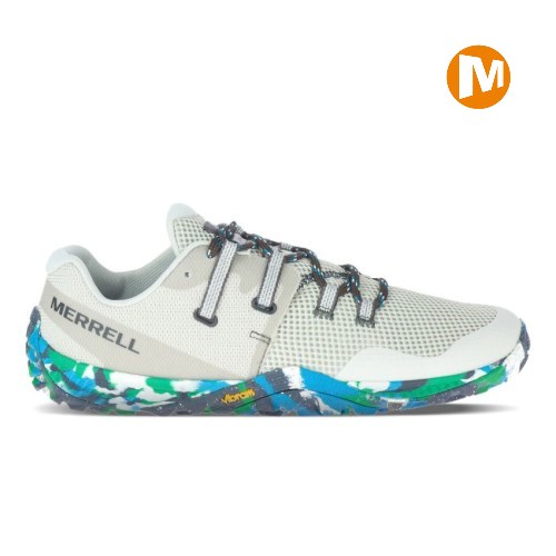 Merrell Trail Glove 6 Eco Laufschuhe Damen Grau/Grün [DE-TRQBV]